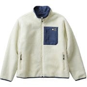 CAMP LOGOS リバーシブルボアジャケット 33212642 クリーム Lサイズ [アウトドア フリース メンズ]
