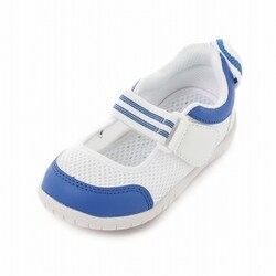 IFME息するソール上履きバレエタイプ キッズ 上履き スクールシューズ BLUE 16cm SC-0003