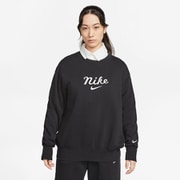 ウィメンズ NSW OS VSPT L/S クルー DZ4626 010 ブラック/ダークスモークグレー/セイル Mサイズ [トレーニングウェア スウェット レディース]