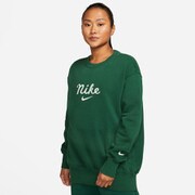ウィメンズ NSW OS VSPT L/S クルー DZ4626 341 ゴルジュグリーン/ナイトフォレスト/セイル Mサイズ [トレーニングウェア スウェット レディース]