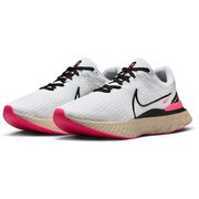 リアクト インフィニティ ラン フライニット 3 DH5392 101 ホワイト/ブラック/パールホワイト/ハイパーピンク 27cm [ランニングシューズ メンズ]