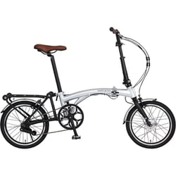 折りたたみ電動アシスト自転車 16インチ 7.0Ah HARRY QUINN PORTABLE E-BIKE スターシルバー