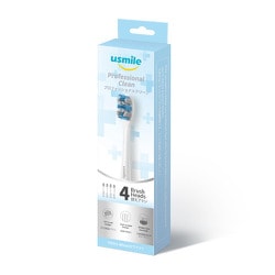 替えブラシ Professional Clean（プロフェッショナルクリーン） 白 4本入り PRO01WHEC