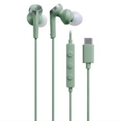 USB Type-C用 イヤホン SOLID BASS HDドライバー搭載 グリーン ATH-CKS330C GR