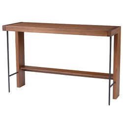 幅120cm カウンターテーブル カント ウォールナット 347820