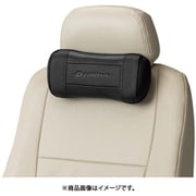 5819-15BK [ファイテンプレミアム アクアチタンを用いたクッション ネックピロー 30×13cm ブラック 本革調合成皮革]