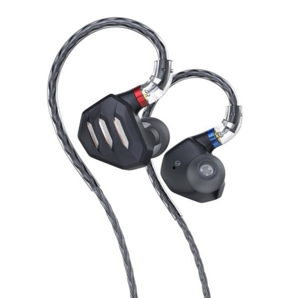 フィーオ FiiOFH7s ハイブリッドドライバー搭載 イヤホン 4BA4＋1DD ブラック FIO-IEM-FH7S-BΩ