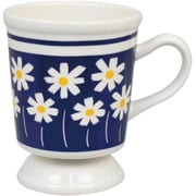 マグカップ 250ml ノスタルジー レトロフラワー 陶磁器 ブルー 2143