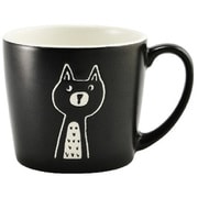 マグカップ 310ml チャーピーキャット 食器 コップ 磁器 日本製 ブラック 40919