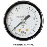 高島 小型圧力計(D枠埋込形・縁なし・中心ネジ・φ40)圧力レンジ0.0~16MPa R1/8 1741216