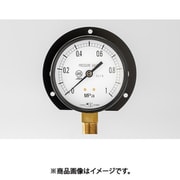 1214125 [高島 プラスチック圧力計（B枠立型・φ60）圧力レンジ0.0～2.5MPa R1/4]