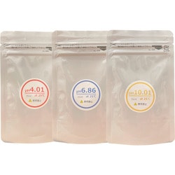 佐藤 pH標準液3点セット（35ml）pH4.01/6.86/10.01（6405-30） 6405-30