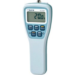 佐藤 防水型デジタル温度計SK-270WP指示計のみ（フック穴なし）（8078-22） 8078-22