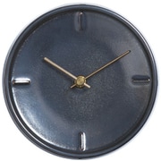 Z-04 杉浦製陶 SUGY GLAZED CLOCK 掛け時計 メタル釉