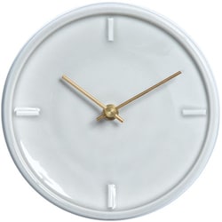 P-11 杉浦製陶 SUGY GLAZED CLOCK 掛け時計 ペールグレー