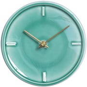 P-13 杉浦製陶 SUGY GLAZED CLOCK 掛け時計 ペールグリーン