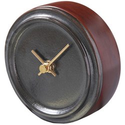 WZ-04 杉浦製陶 SUGY 2WAY TILE WOOD CLOCK 置き掛け時計 メタル釉