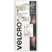 91010 [ベルクロ（R）ブランド ジザイ着脱テープ 強力薄型 楕円カット]