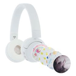 BuddyPhones POP Fun キッズ用ワイヤレスヘッドホン スノーホワイト BT-BP-POP-FUN-WH