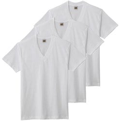 G.T.HAWKINS VネックTシャツ 3枚組 L ホワイト HK15153Y