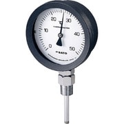 佐藤 バイメタル式温度計 BM-S-100P 0~50℃ 50L BM-S-100P-1
