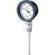 佐藤 バイメタル式温度計 BM-S-75P 0～50℃ 50L（2098-00） BM-S-75P-1