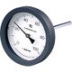 佐藤 バイメタル式温度計 BM-T-100P 0～150℃ 100L BM-T-100P-8