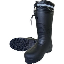 KR7040-BK-XL [喜多 柔らかいEVAラバーブーツ（カバー付） ブラック XL（27.5～28.0）]