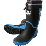 KR7200-BK-L [喜多 スパイクゴム長靴（カバー付） ブラック L（25.5～26.0）]
