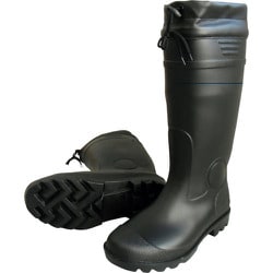 KR7430-BK-25.5 [喜多 耐油長ロング（カバー付） ブラック 25.5]