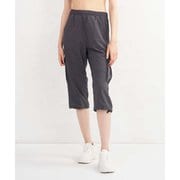 カーゴカプリパンツ GF-N306PP ダークグレー Mサイズ [フィットネス ヨガ パンツ レディース]