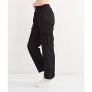 カーゴロングパンツ GF-N307PP ブラック Lサイズ [フィットネス ヨガ パンツ レディース]