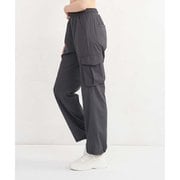 カーゴロングパンツ GF-N307PP ダークグレー Lサイズ [フィットネス ヨガ パンツ レディース]