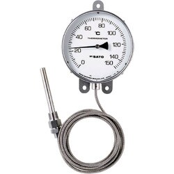 佐藤 隔測式温度計 LB-150S -50～50℃ （3020-55） LB-150S-1