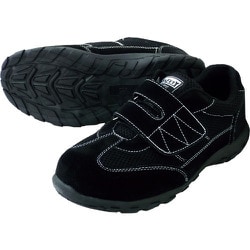 MK7650-BK-26.0 [喜多 セーフティスニーカー ブラック 26.0]