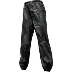NO1003-BLK-L [喜多 裾ゴム入り ヤッケズボン ブラック L]