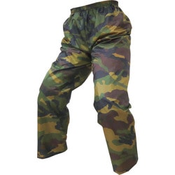 NO1590-GRN-5L [喜多 ポリエステル 迷彩ヤッケズボン グリーン 5L]