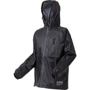 NO1710-BK-3L [喜多 スーパーライトレインウェア 超軽量 ブラック 3L（XL）]