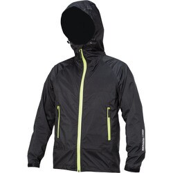 喜多 感動ストレッチ レインジャケット オールストレッチ透湿合羽 グラファイトブラック M NO2830-BK-M