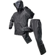 NO2920-BK-5L [喜多 レッヂレイン ストレッチ透湿合羽 ブラック 5L]
