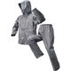 喜多 レッヂレイン ストレッチ透湿合羽 グレー L NO2920-GY-L