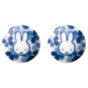 ディック・ブルーナ Miffy ミッフィー 美濃焼 ピアス 直径約2cm さくら 216141