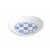 ディック・ブルーナ Miffy ミッフィー 和食器 楕円小皿 市松 201163