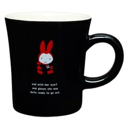 ディック・ブルーナ Miffy ミッフィー カラーマグカップ ゆきのひ 黒 208131