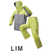 NO2920-LIMGRN-5L [喜多 レッヂレイン ストレッチ透湿合羽 ライムグリーン 5L]