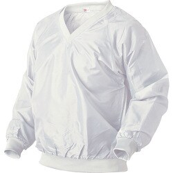 NO3000-WHT-3L [喜多 Vネック ヤッケ ホワイト 3L]