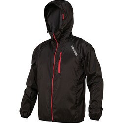 NO3050-BK-M [喜多 耐久撥水ストレッチウインドブレーカー グラファイトブラック M]