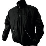 NO3130-BLK-LL [喜多 ジップアップ セミキルトヤッケ ブラック LL]