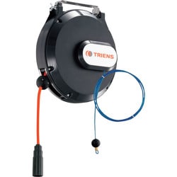 TRIENS エアーホースリール 内径6.5mm×10m 環境配慮型 ブレーキ式 THS-210FB