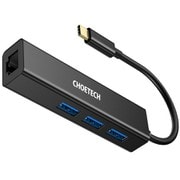 4-in-1 USB-A+RJ45 Type-C ハブ HUB-U02